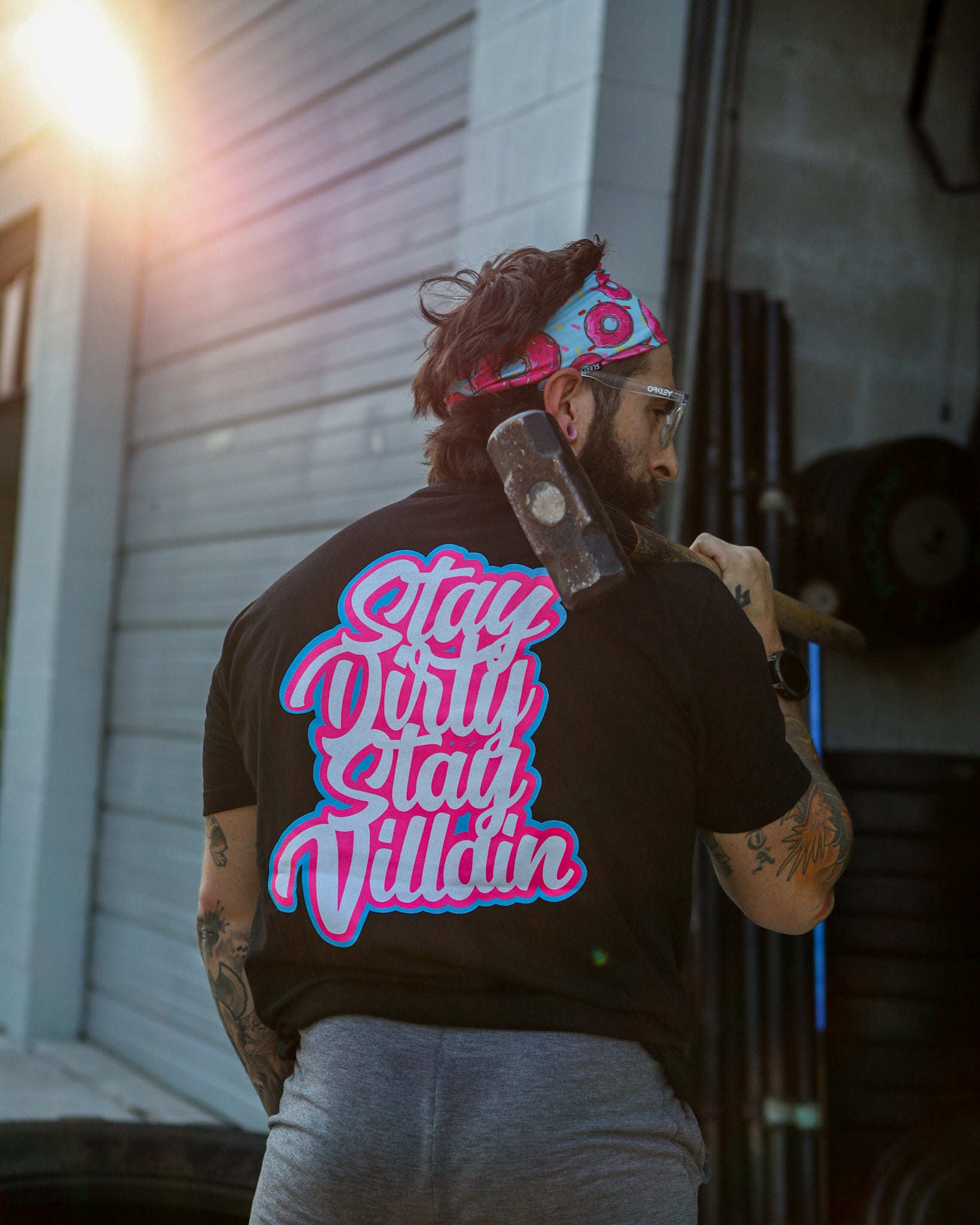 Stay Dirty, Stay Villain Tee Black