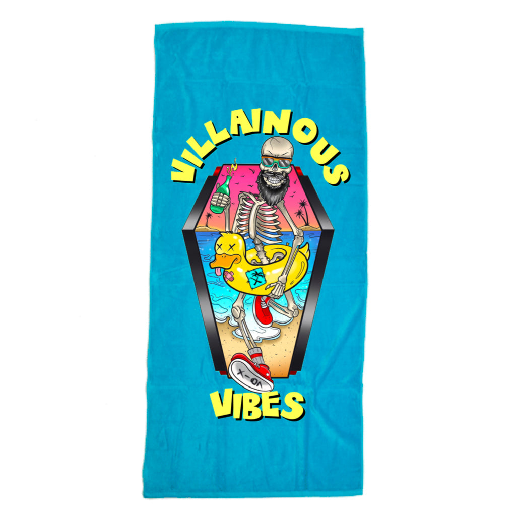 “Villainous Vibes” Beach Towel